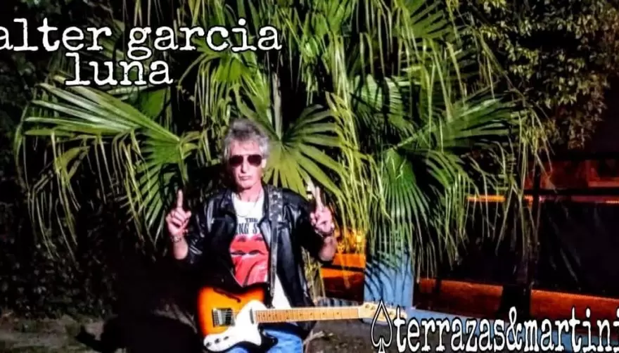Walter García Luna se presenta esta noche en el Argentino Juvenil Club de City Bell