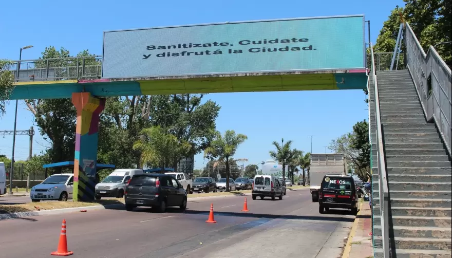 Pórtico Sanitizante: Una "prueba piloto" de 8 millones de pesos