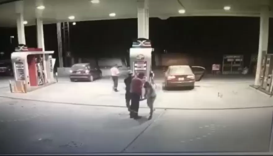 Video: Comienzo del tiroteo y la persecución en la Axion de City Bell