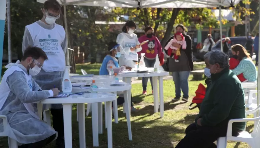 Despliegue sanitario en Santa Ana de City Bell ¿Cuántos testeos dieron positivo?