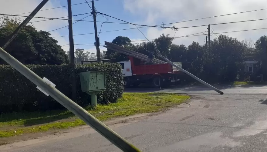 ¿Qué pasó? Un sector de Villa Elisa se quedó sin suministro eléctrico