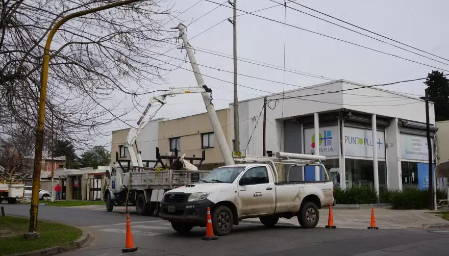 Estrenan nueva obra para mejorar el servicio eléctrico en City Bell
