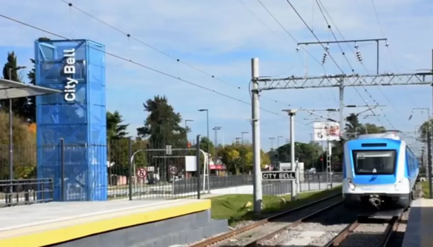 Nueva obra en el Tren Roca reducirá tiempos de viaje entre La Plata y City Bell