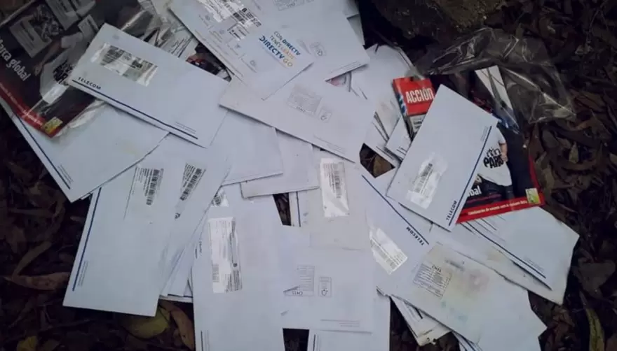 Cartas al viento: Vecinos de Villa Elisa denuncian boletas descartadas