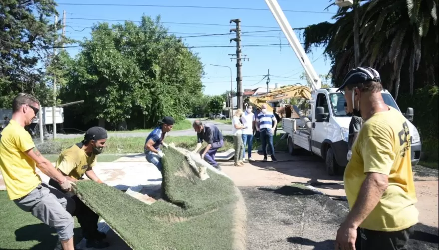 Liberan terrenos ocupados en Villa Castells: Proyectan nueva plaza y un CIC