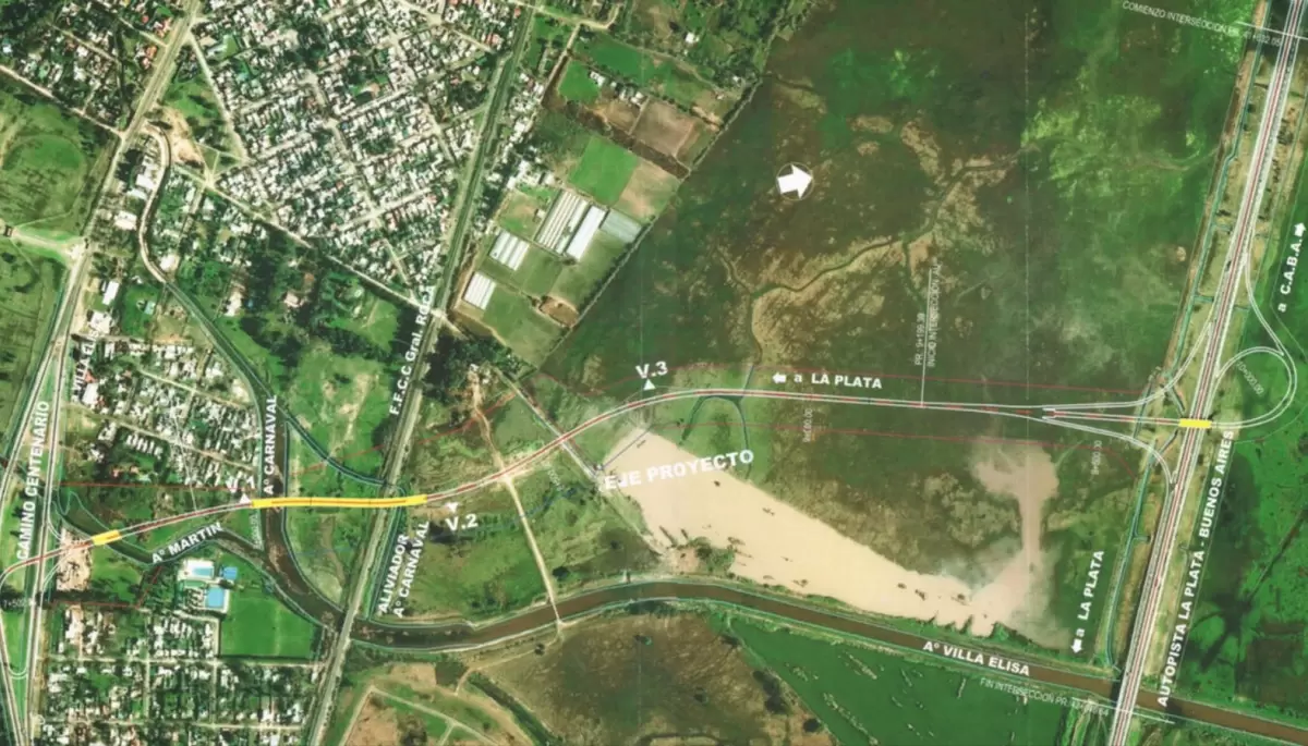 🚘 ¿Lo sabías? Proyectan nueva bajada de la Autopista en City Bell