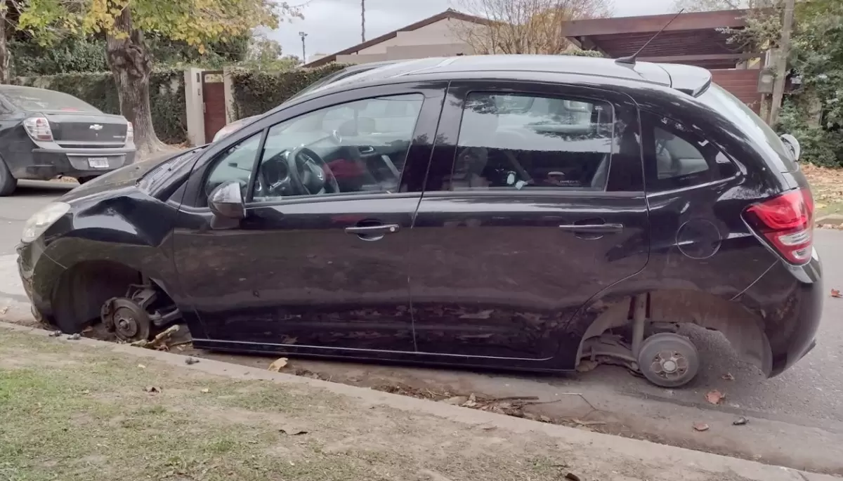 Volvieron los roba ruedas a City Bell con 3 casos en pocas horas