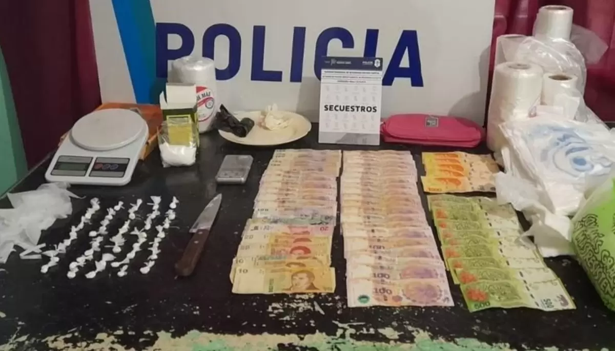 Cocaína en City Bell: 2 detenidos acusados de vender sustancias