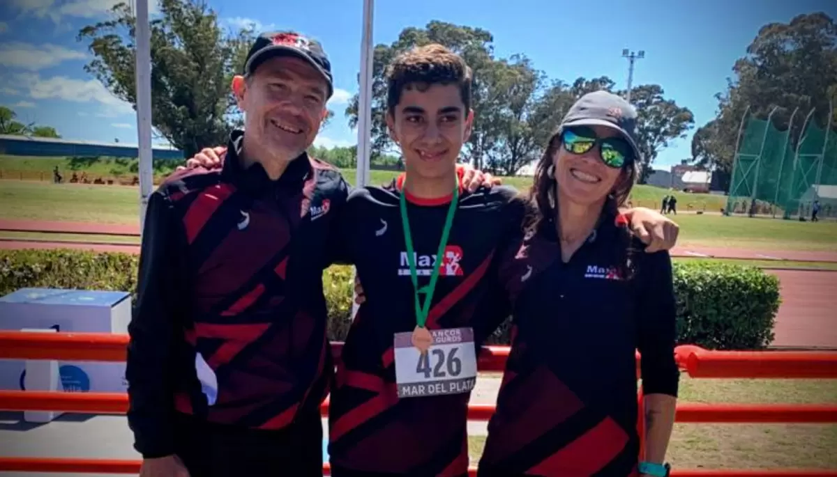 👏 Atletismo y valores: Conocé al joven de Villa Elisa que nos representará a nivel nacional