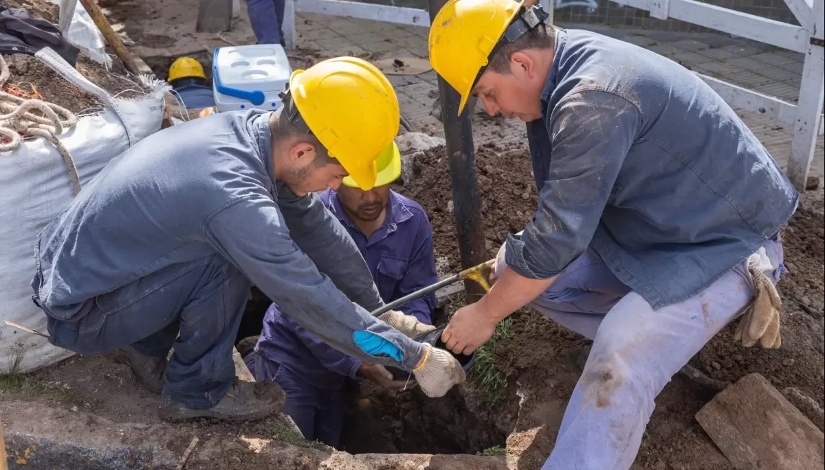 Gonnet: Tras la marcha llegaron las obras para mejorar el servicio de agua