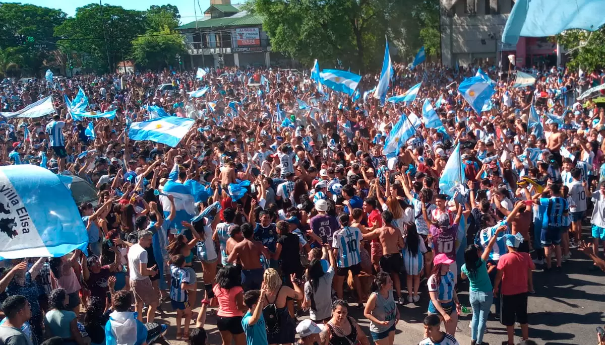 ¡Argentina Campeón Mundial! City Bell y Villa Elisa de fiesta: Mirá los videos de los festejos