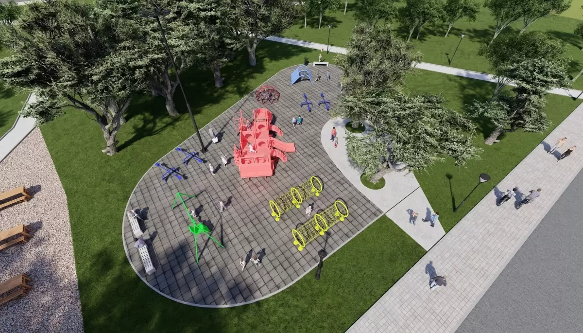 🪁 Escaladores, kits aeróbicos y luces LED: Así serán los nuevos patios de juegos en City Bell y Villa Elisa