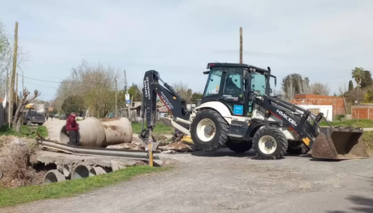 🚧 El Rincón: Tras reclamo publicado en NexoNorte arreglan puente desbordado y anuncian nueva obra