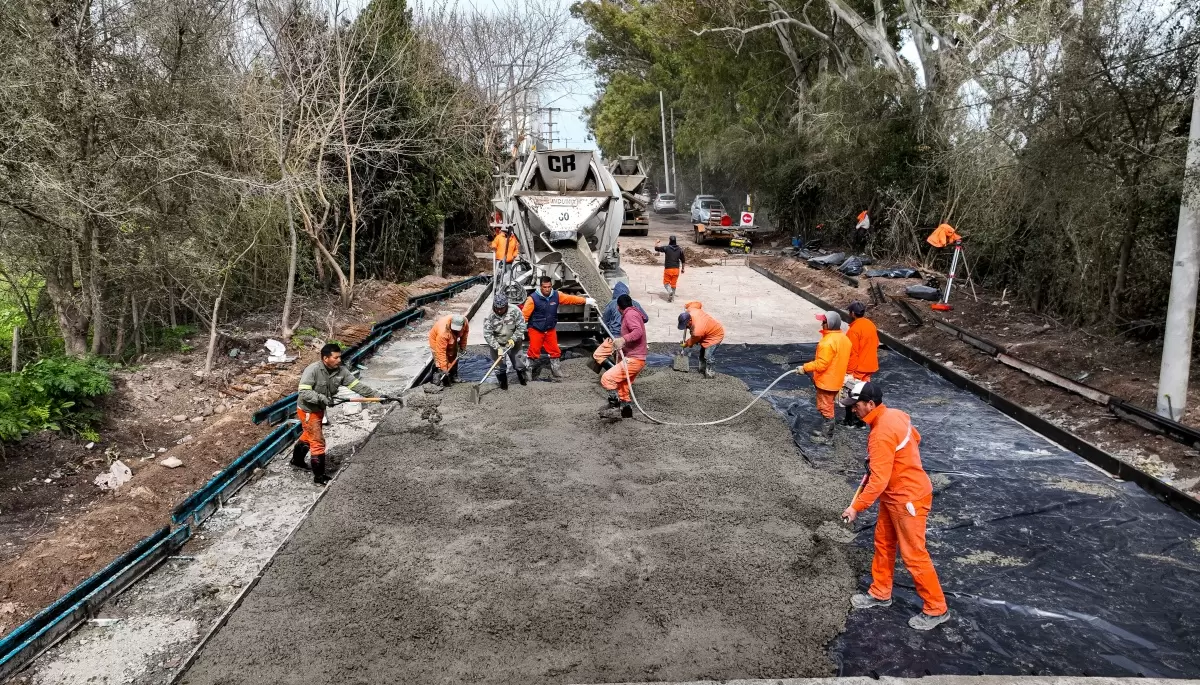 🚧 Garro supervisó una obra clave de la Municipalidad de La Plata para Gorina y Hernández
