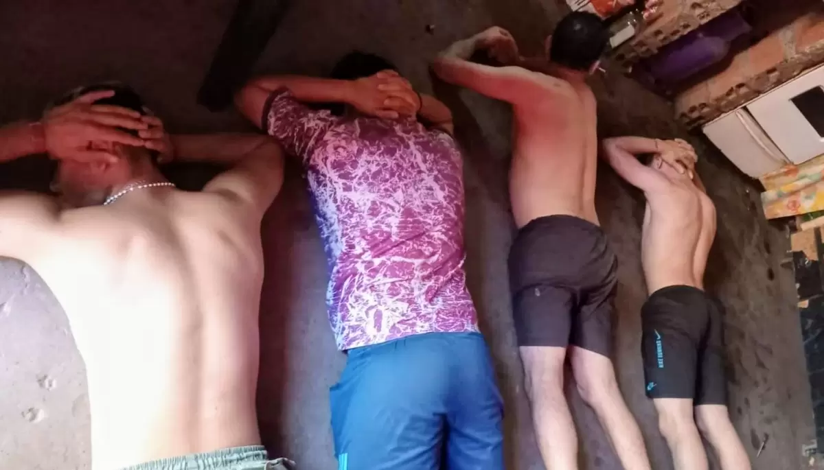 🚔 Villa Elisa: Cocaína, desarmadero ilegal, siete detenidos y un hombre apuñalado