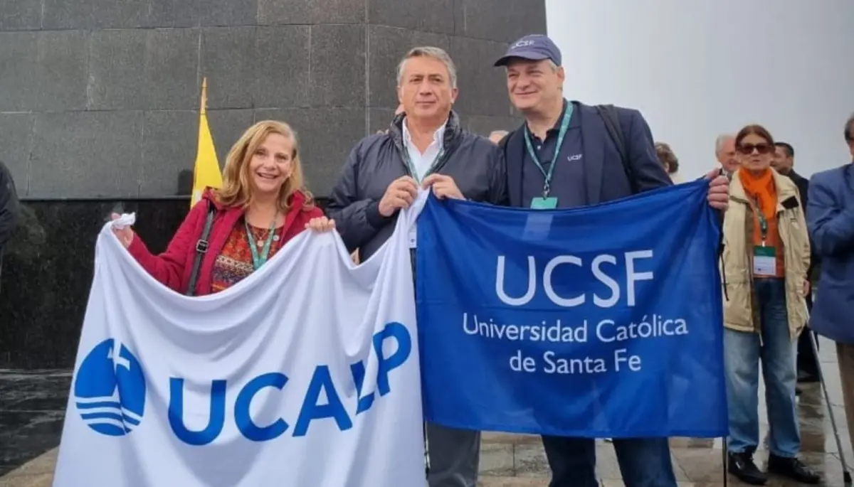 🌍 Desde el Cristo Redentor: La UCALP se unió al llamado por justicia climática en Brasil