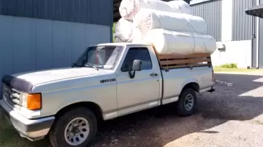 Imágenes: En Gonnet denuncian el robo de una camioneta de trabajo