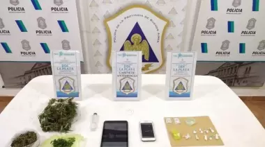 Cayó banda que fraccionaba droga en Gonnet y la vendía en City Bell