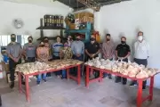Presos de Gorina: Cosecharon verduras y hornearon pizzas a beneficio