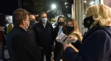 Inseguridad: Ritondo, Perechodnik y Garro con vecinos en City Bell