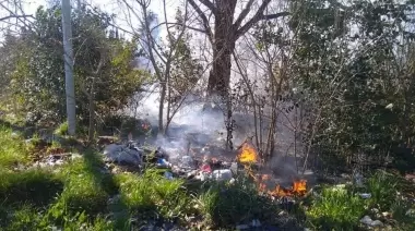 "Reserva Mundial de la Mugre": Basura, fuego y abandono en el Pereyra