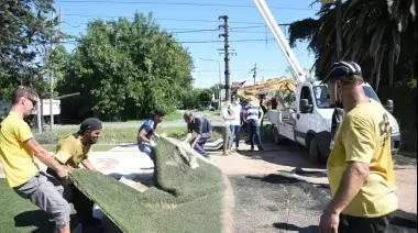 Liberan terrenos ocupados en Villa Castells: Proyectan nueva plaza y un CIC