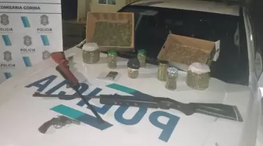 Marihuana, cocaína y armas: Golpe al narcotráfico en City Bell y Gorina