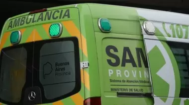 Buscan cámaras en City Bell: Doble accidente, fractura y cobarde fuga