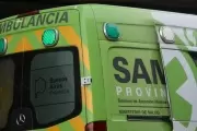 Buscan cámaras en City Bell: Doble accidente, fractura y cobarde fuga