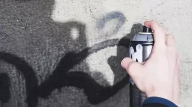 Vandalismo en City Bell: Pintaron un colegio y lo compartieron en Instagram