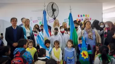 Alegría en City Bell: Se reinauguró el Jardín de Infantes N°946 de Los Porteños