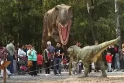 🦕 Dino Park en la República de los Niños: Hologramas, excavaciones, cascadas y laboratorio