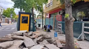 🚧 City Bell: Ya comenzaron los trabajos de renovación del Centro Comercial de Calle Cantilo