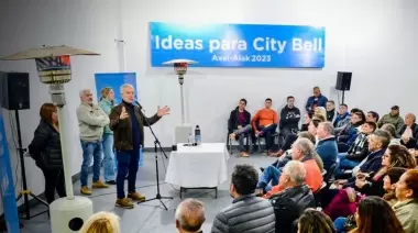 🚘 Julio Alak estuvo en City Bell y confirmó la bajada de la Autopista a la altura del Parque Ecológico