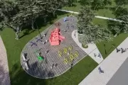 🪁 Escaladores, kits aeróbicos y luces LED: Así serán los nuevos patios de juegos en City Bell y Villa Elisa