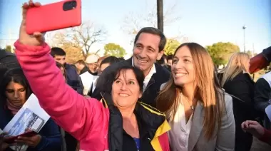 🗳️ Julio Garro y María Eugenia Vidal en City Bell: Fuerte apoyo de precandidatos, militantes, vecinos y comerciantes