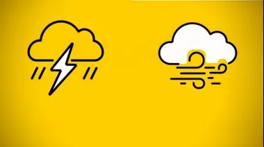 ⚠️ Doble alerta amarilla en La Plata: ¿Cuándo llegan las tormentas y las ráfagas de viento?