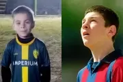 ⚽ Como Messi: Santino juega al fútbol en City Bell y necesita el mismo tratamiento para crecer