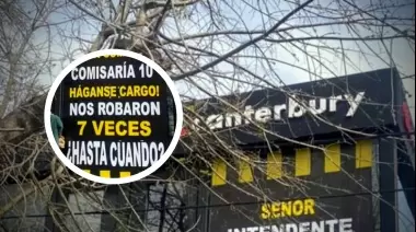 馃毃 "H谩ganse cargo": Apuntan contra el Comisario de City Bell y Julio Garro por robos en el Centro Comercial