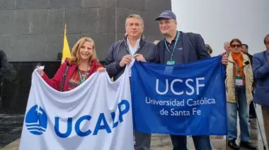 🌍 Desde el Cristo Redentor: La UCALP se unió al llamado por justicia climática en Brasil