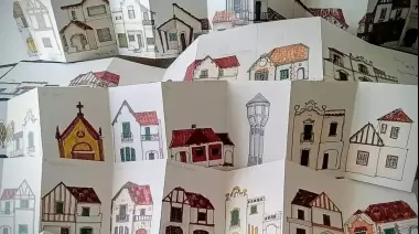 😍 City Bell ilustrado: Un viaje a mano alzada por sus 40 casas patrimoniales