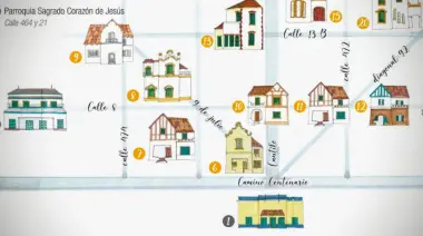 ✨ ¡Ya salió el mapa ilustrado de City Bell con detalles ocultos, fachadas e historia!