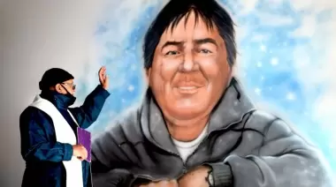 Emocionante inauguración del santuario del "Brujo Manuel" en Gorina