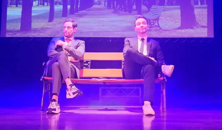 Rodrigo Lussich y Adrián Pallares llegan con Dos hombres Buenos al Teatro La Nonna