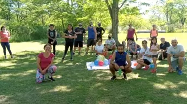 A mover las cachas en Villa Elisa