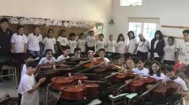 Se formó una Orquesta Escuela en Arturo Seguí y planean una Sinfónica para el futuro