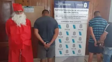 Papá Noel regaló justicia en City Bell: Metió preso a un golpeador que se encontraba prófugo