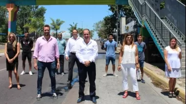 Se activó el primer Pórtico Sanitizante Vehicular de City Bell