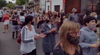 El barrio se hizo escuchar: Inédita manifestación en City Bell