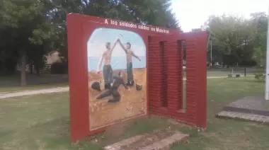 Acto en la Plaza Mitre: City Bell no olvida a sus héroes de Malvinas